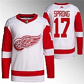 Men's Detroit Red Wings #17 Daniel Sprong White Stitched Jersey Dzhi,baseball caps,new era cap wholesale,wholesale hats